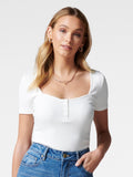 Steph Sweetheart Henley Tee
