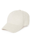 Mel Linen Peaked Cap