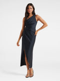 Melissa One Shoulder Satin Dress