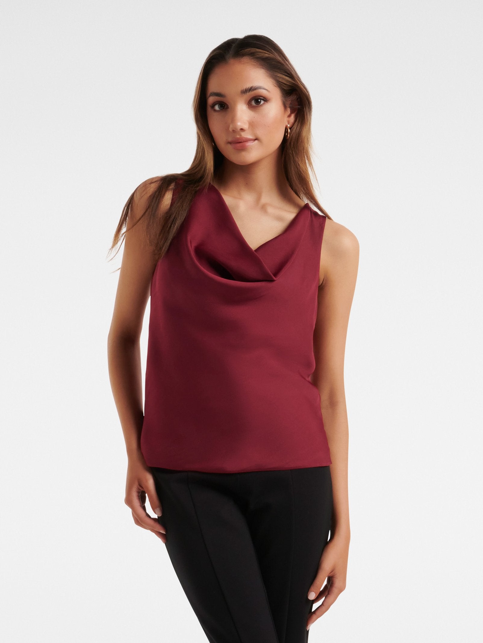 Hailey Petite Cowl Cami