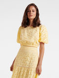 Riley Broderie Puff Sleeve Co Ord