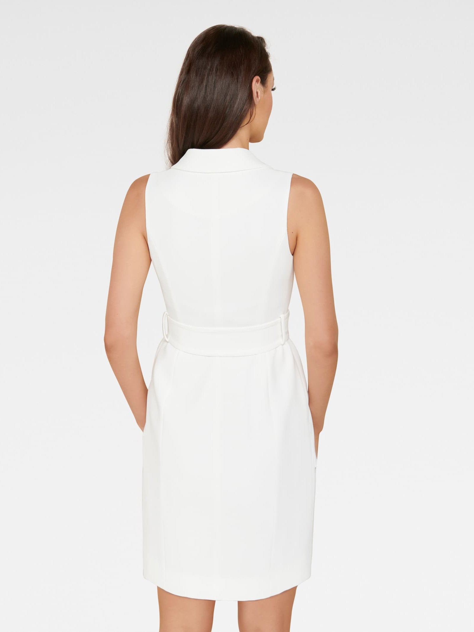 Tessa Petite Sleeveless Blazer Dress
