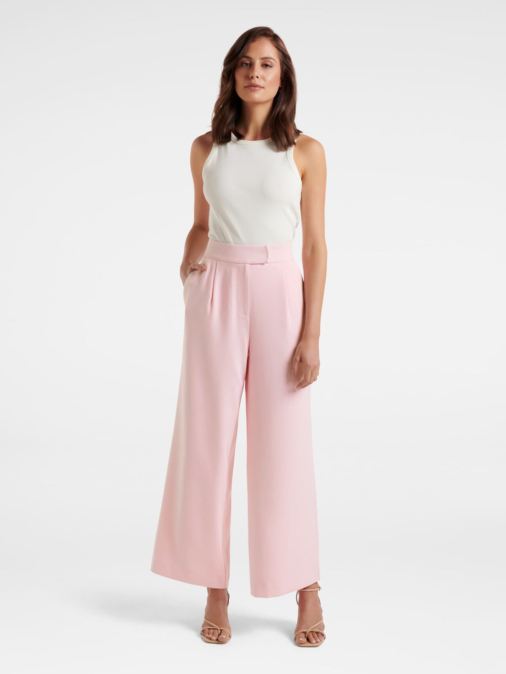 Nylah Petite Wide Leg Pants