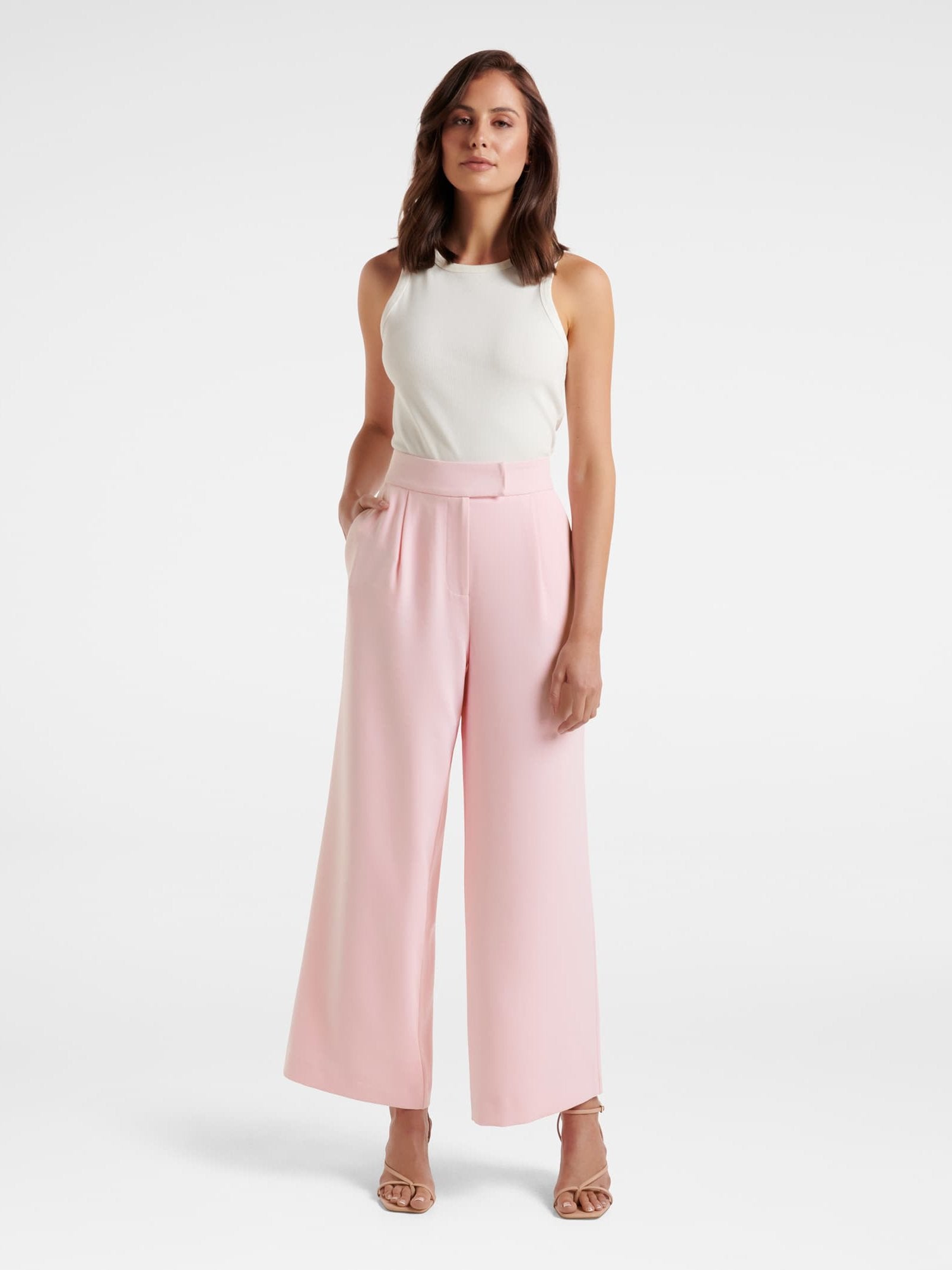 Nylah Petite Wide Leg Pants