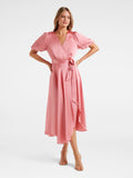 Mary Puff Sleeve Midi Dress