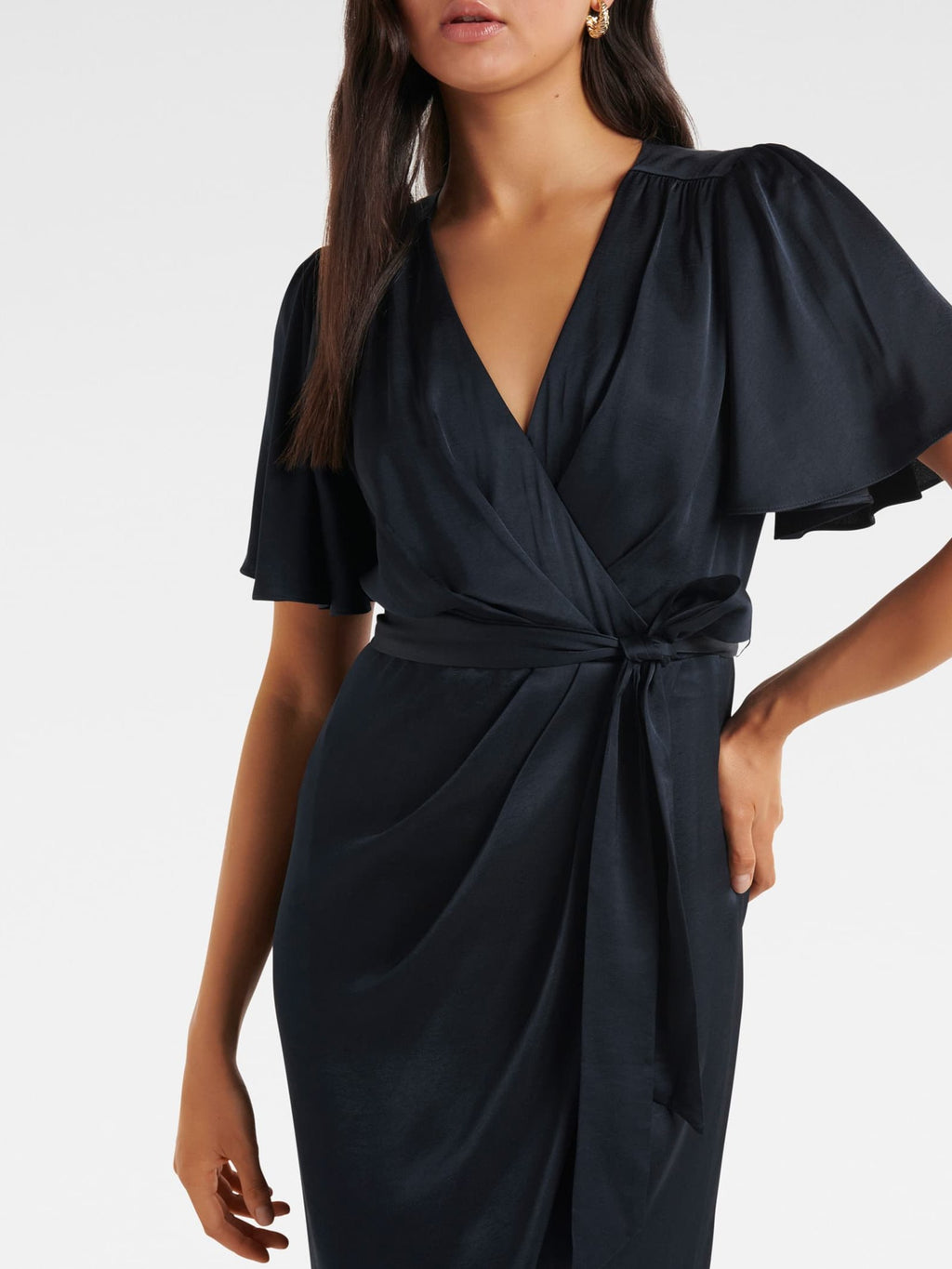 Carolina Satin Midi Dress