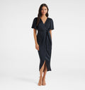 Carolina Satin Midi Dress