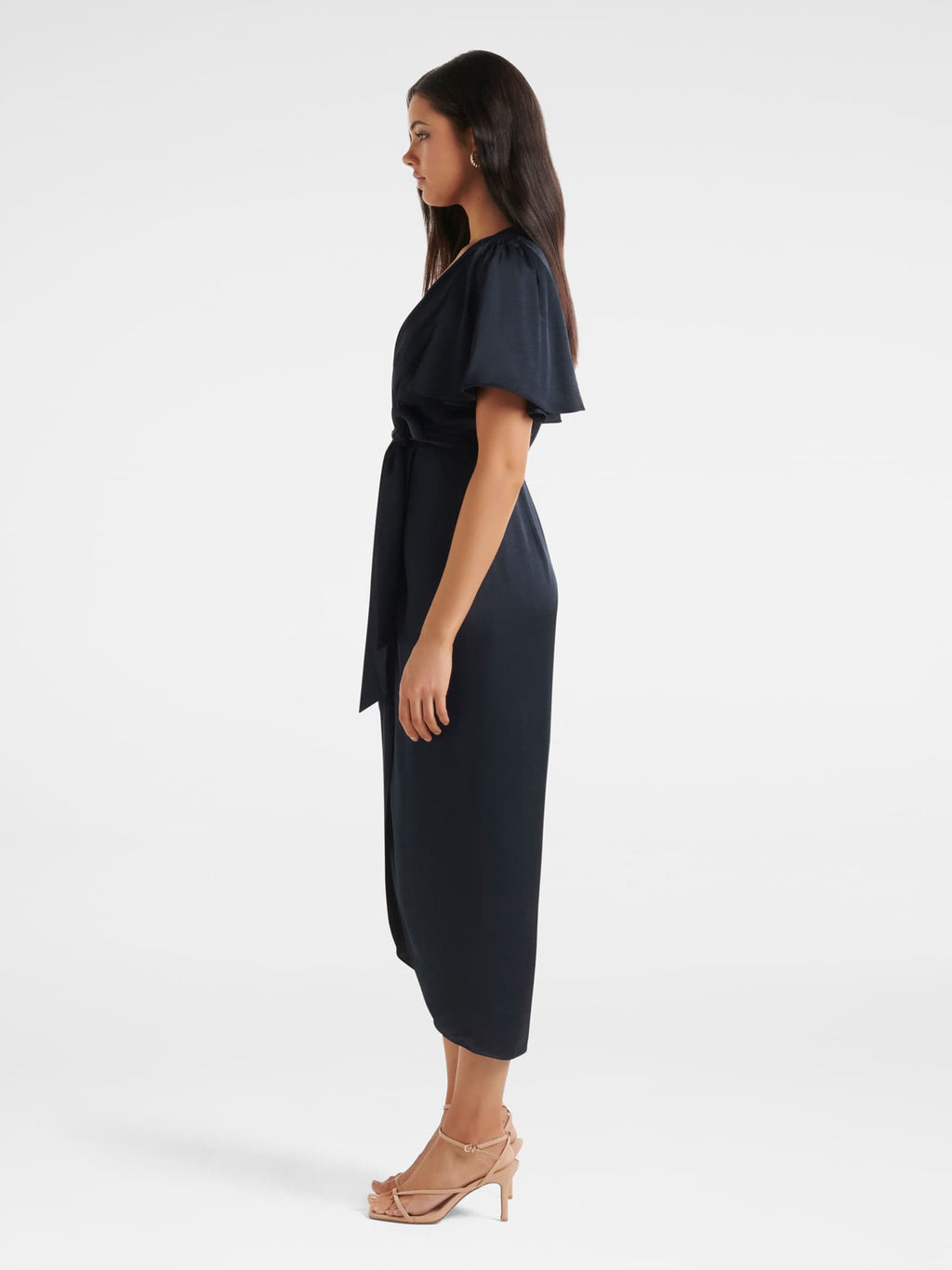 Carolina Satin Midi Dress