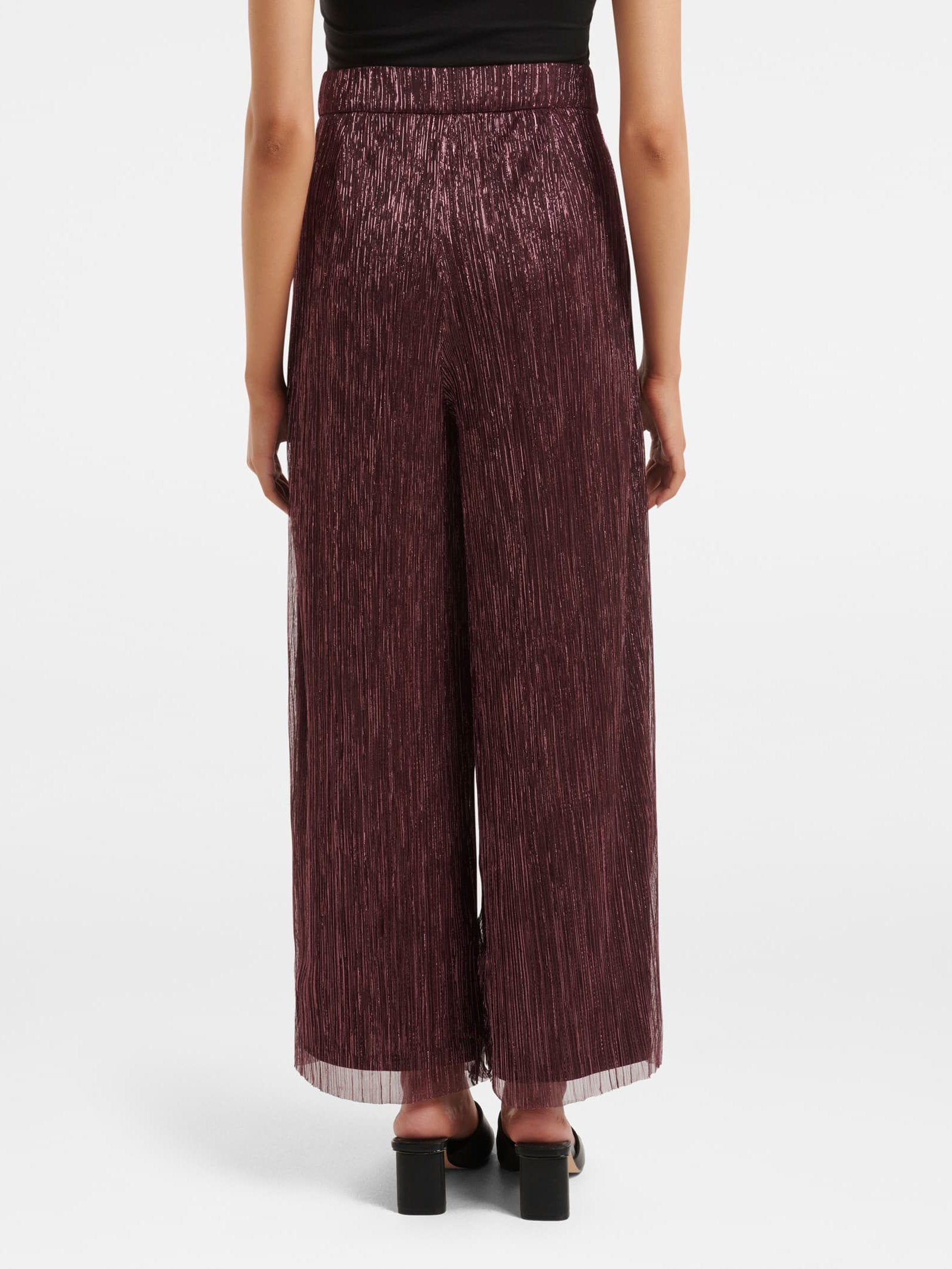 Dominic Petite Co-Ord Plisse Pant