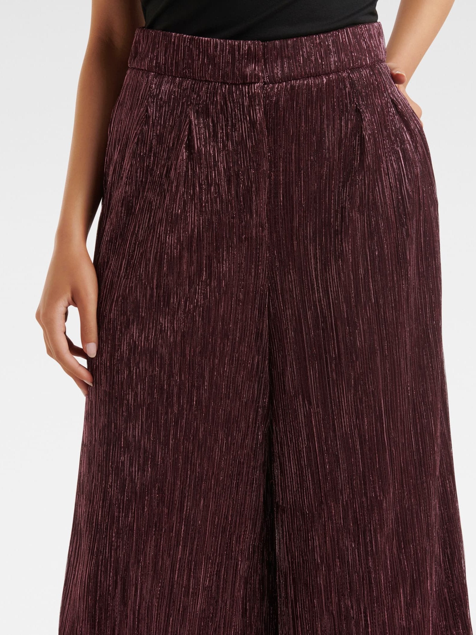 Dominic Petite Co-Ord Plisse Pant