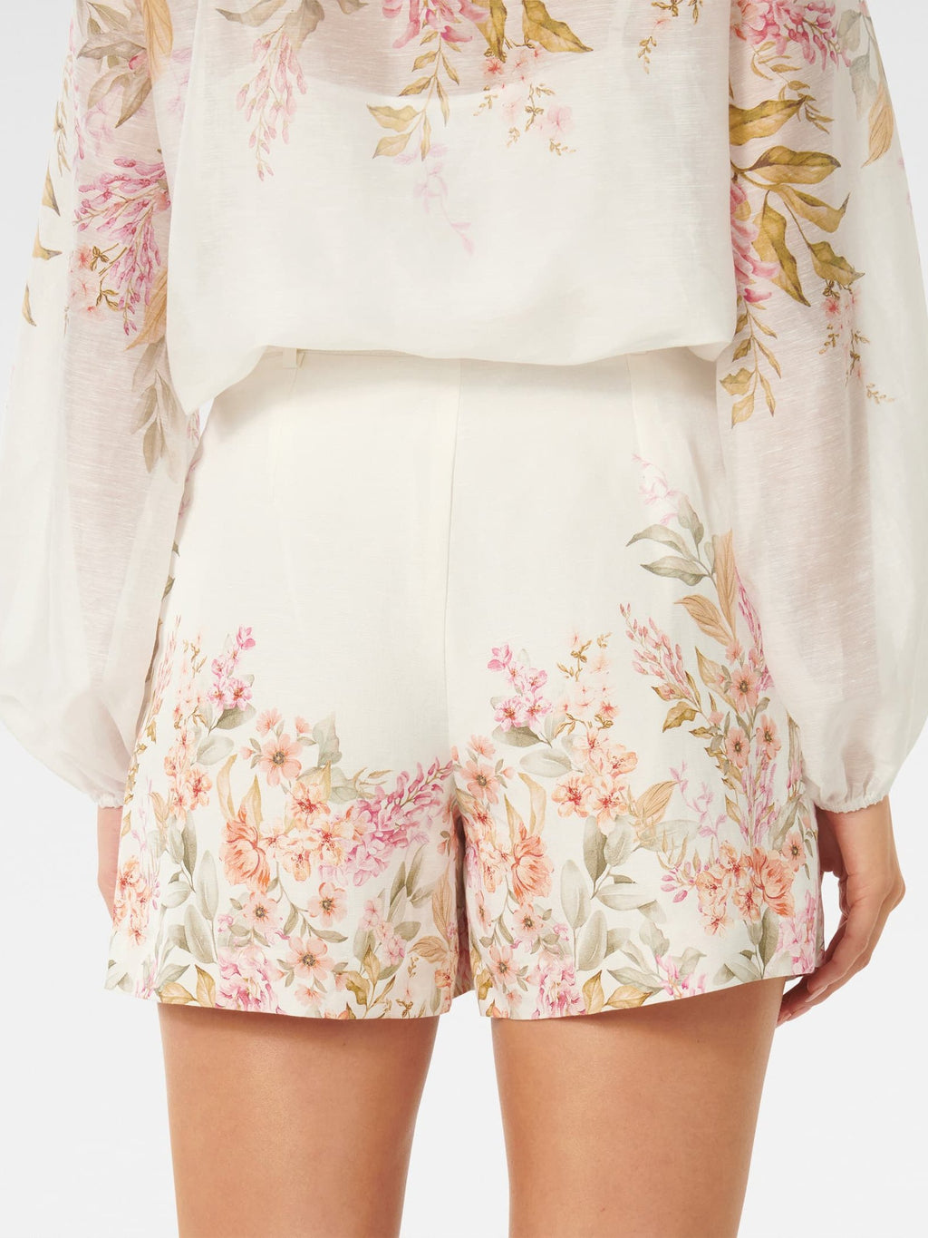  Kiara Belted Linen Short