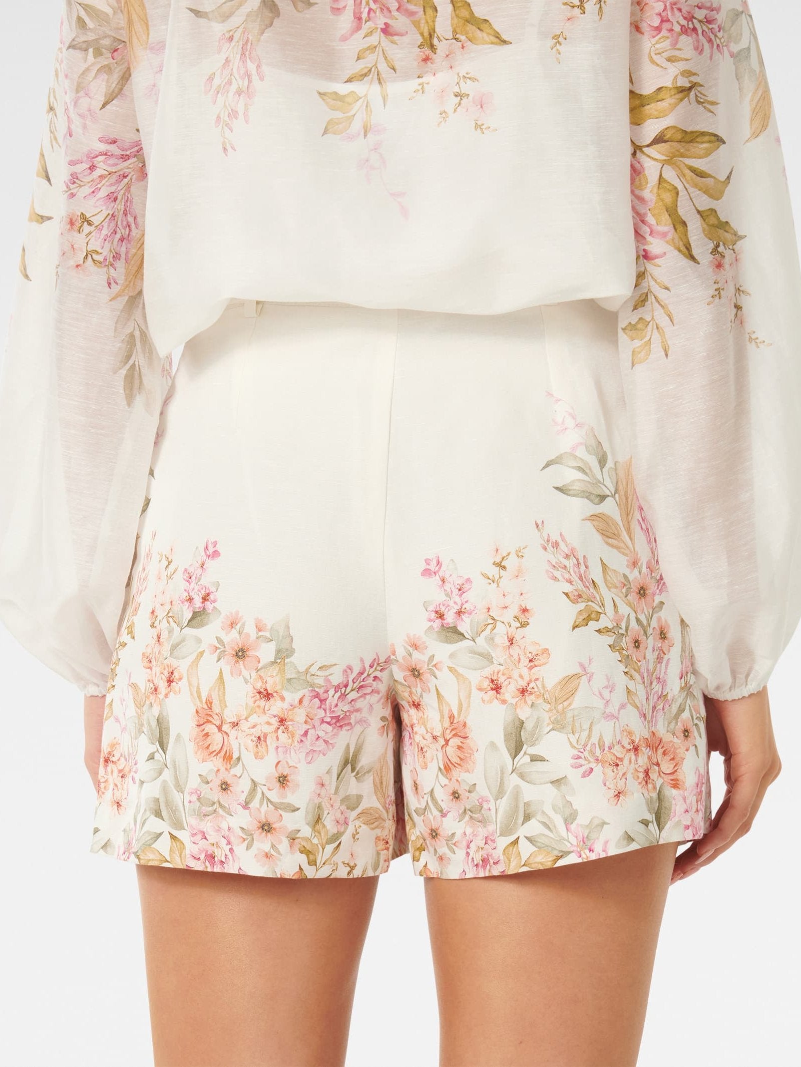  Kiara Belted Linen Short