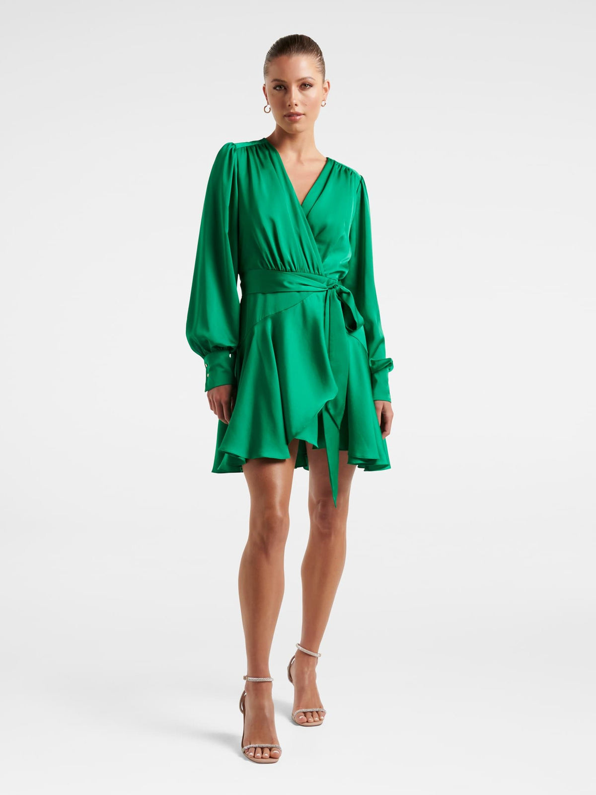 Matilda Satin Mini Dress