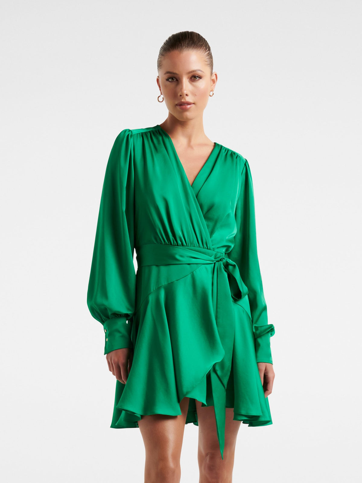 Matilda Satin Mini Dress
