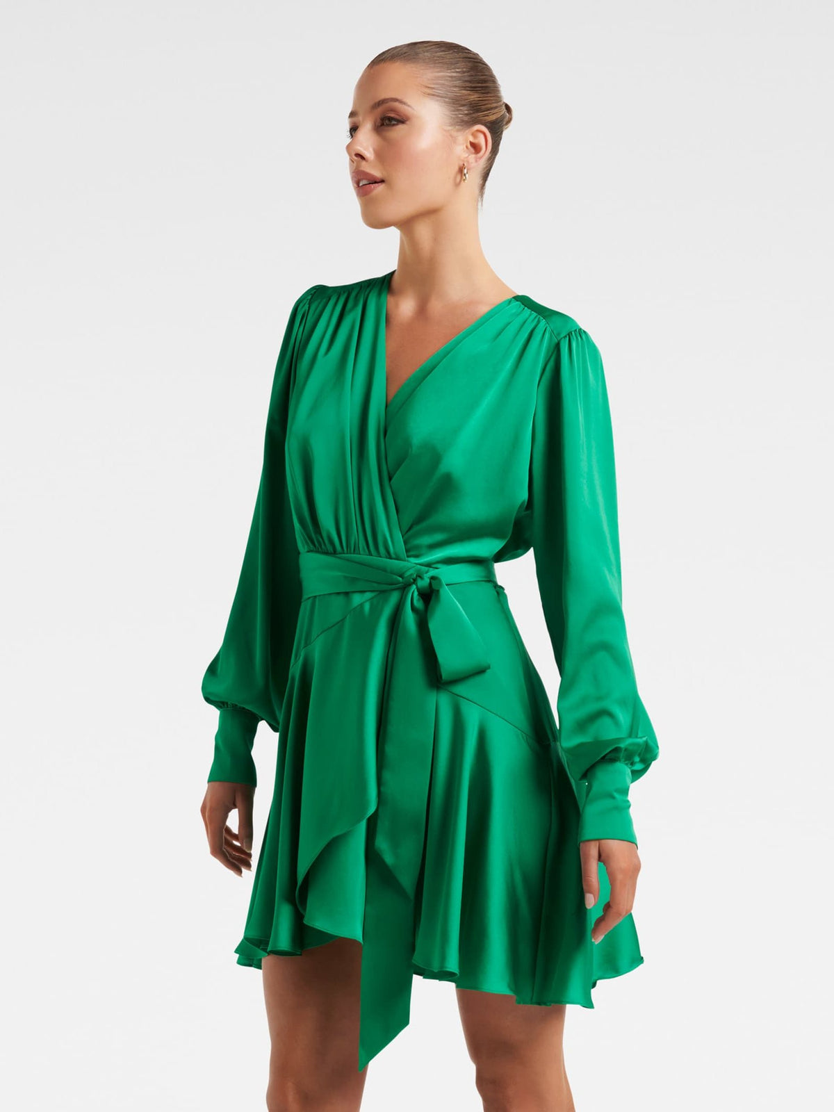 Matilda Satin Mini Dress