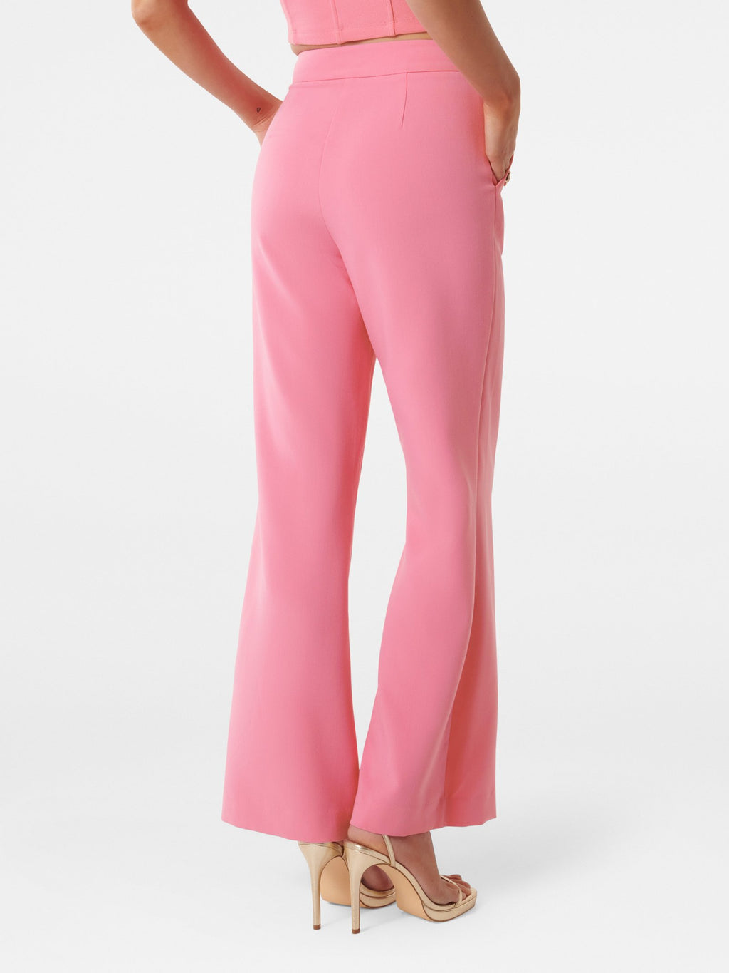 Megan Button Wide Leg Pant