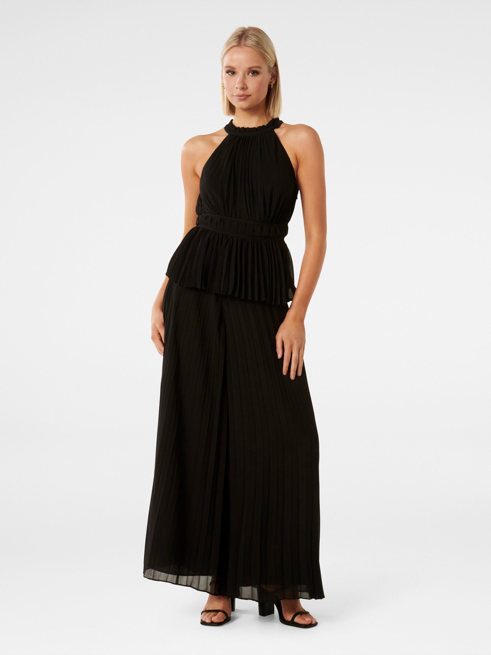 Pia Pleated Cami Top