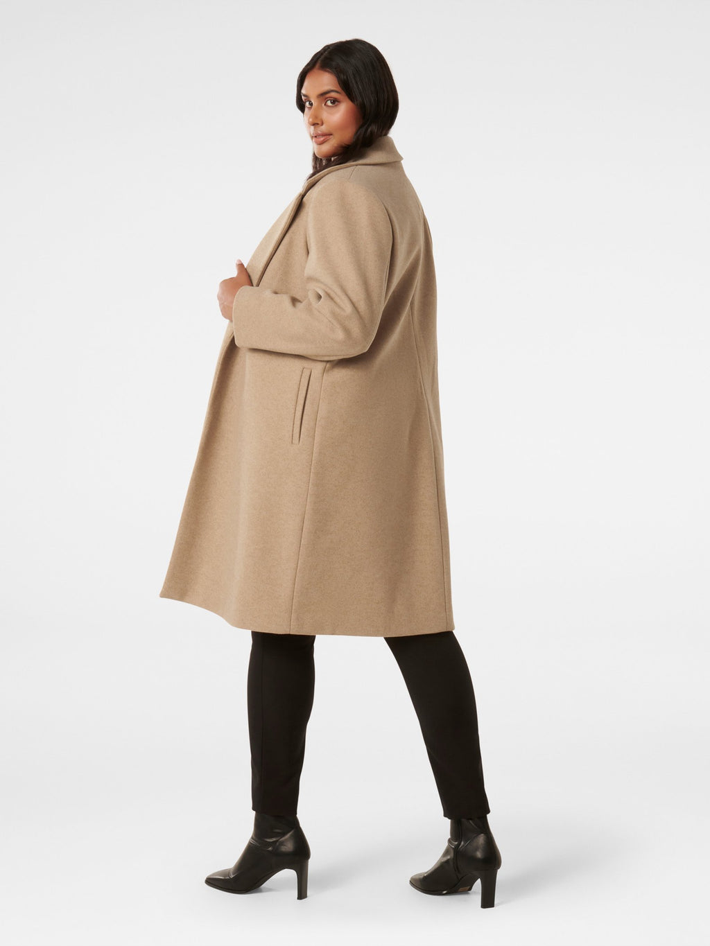 Lily Curve Longline Coat