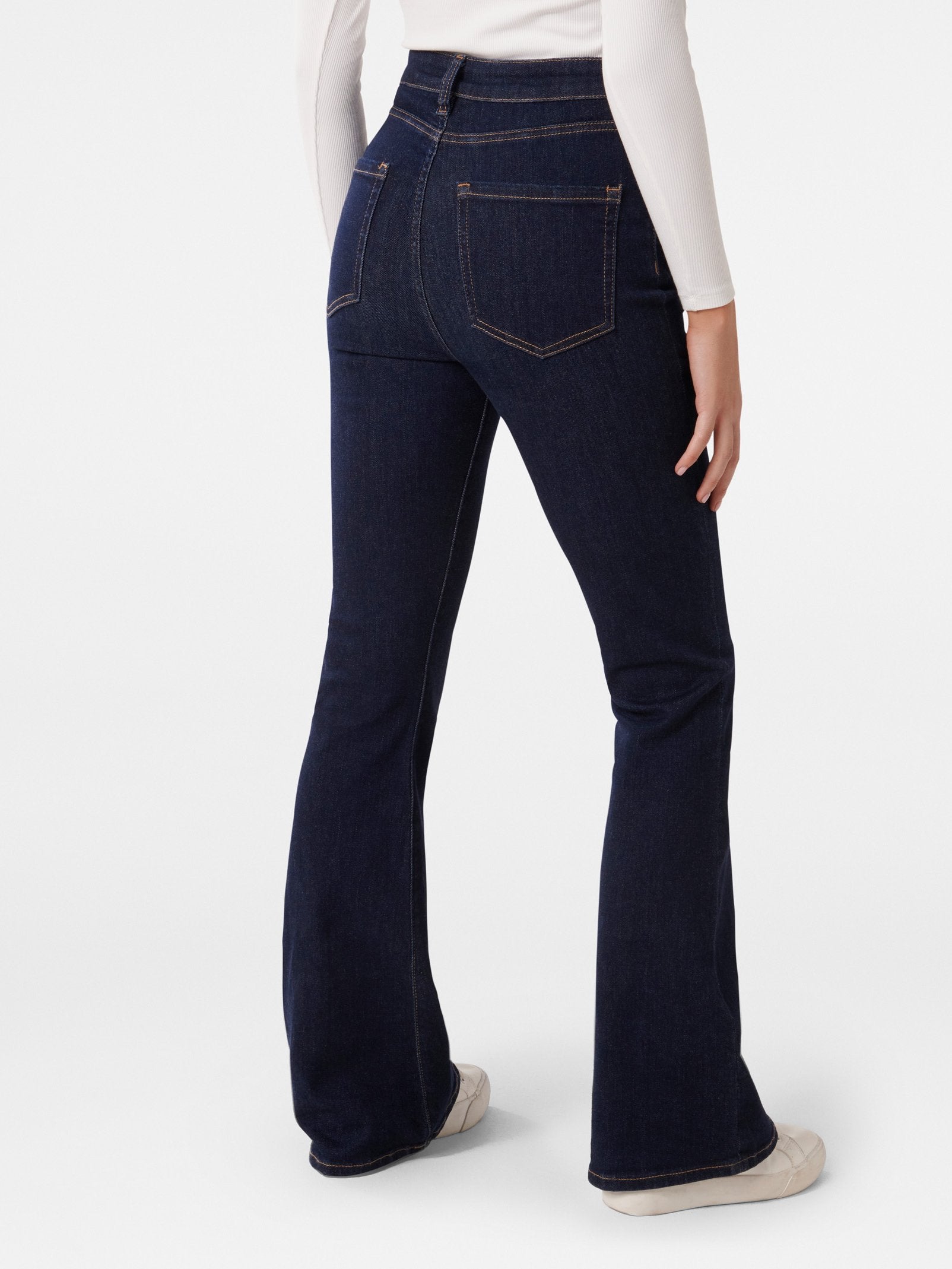 Demi Split Slim Jeans