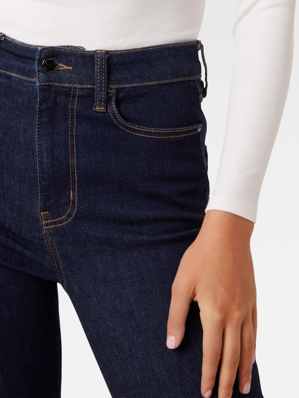 Demi Split Slim Jeans