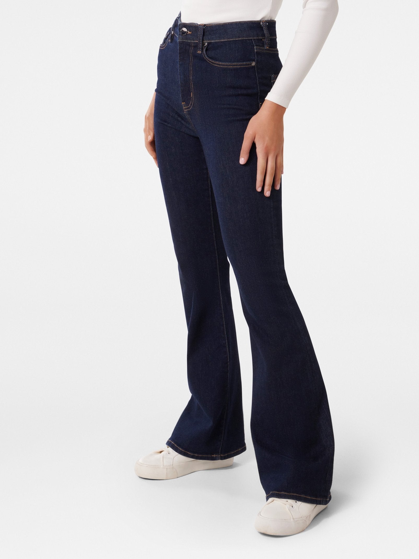 Demi Split Slim Jeans