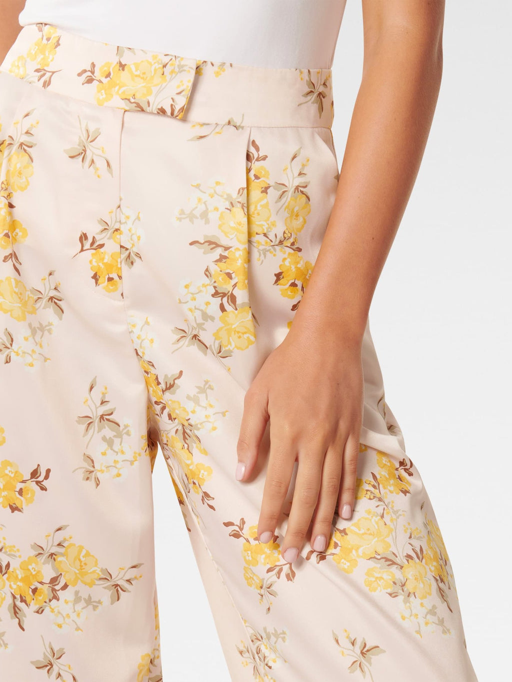Alora Satin Wide Leg Pants