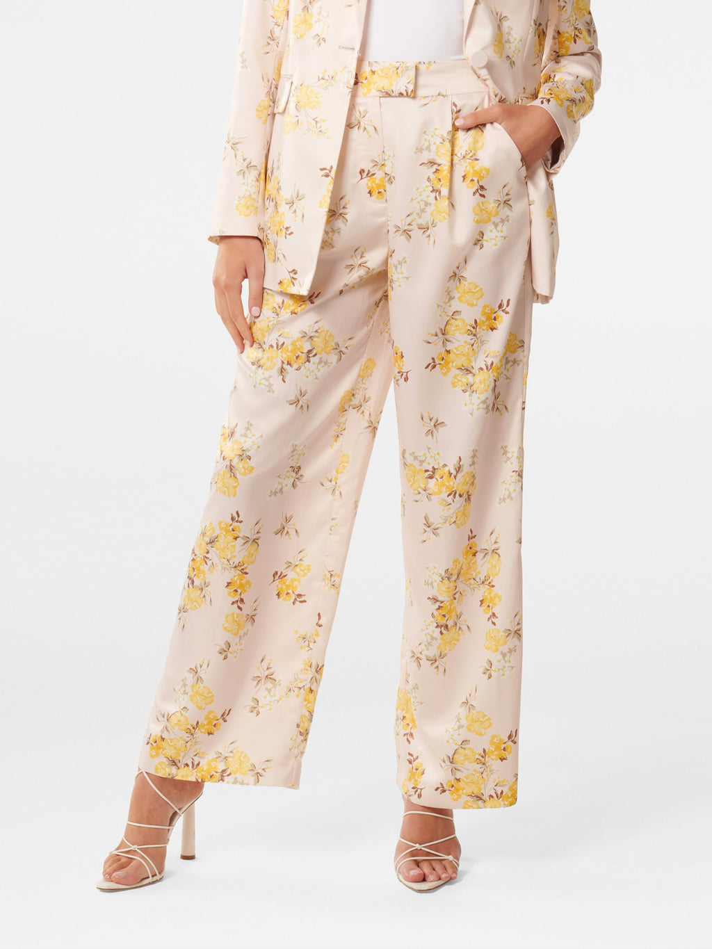 Alora Satin Wide Leg Pants