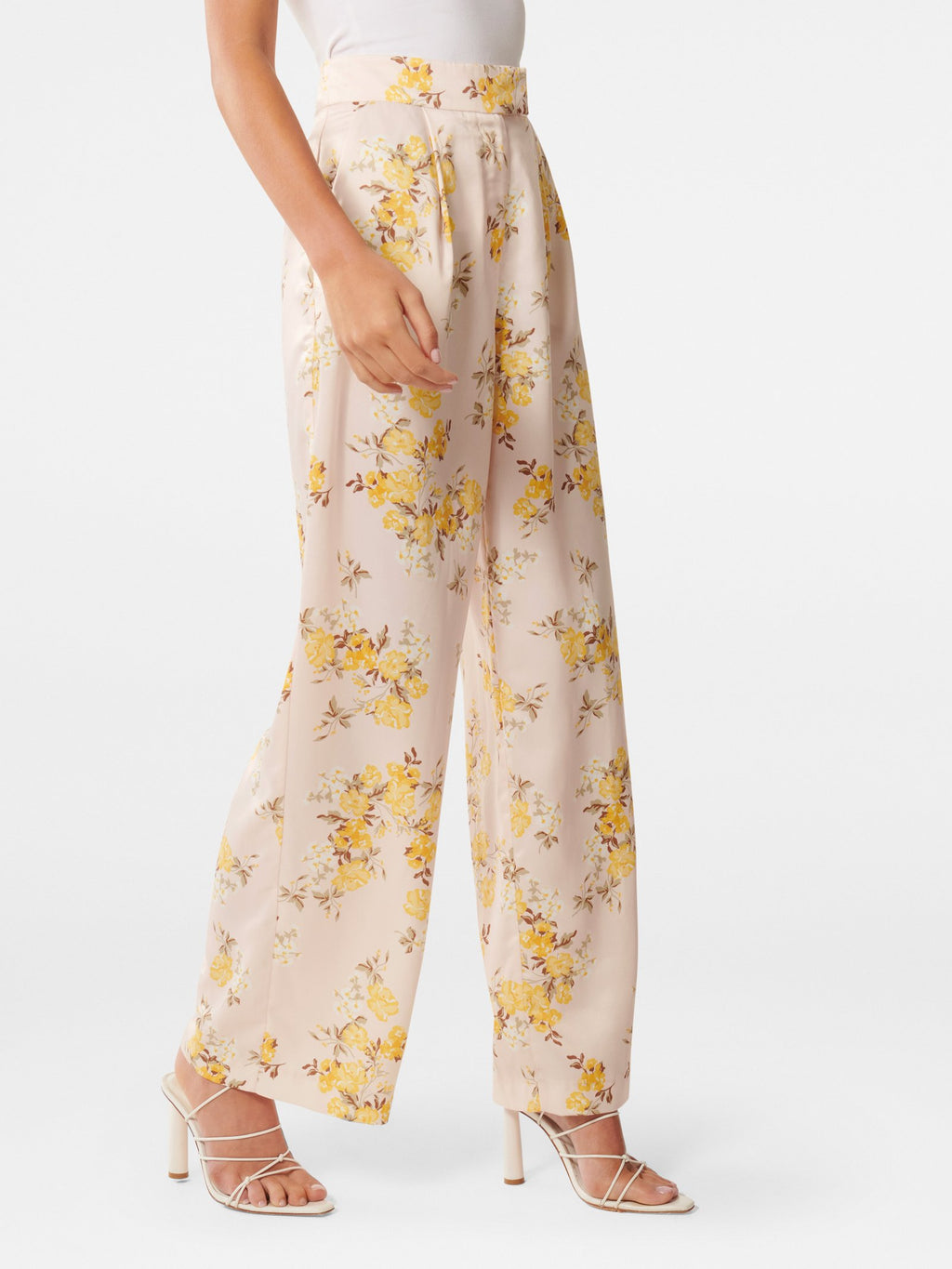 Alora Satin Wide Leg Pants