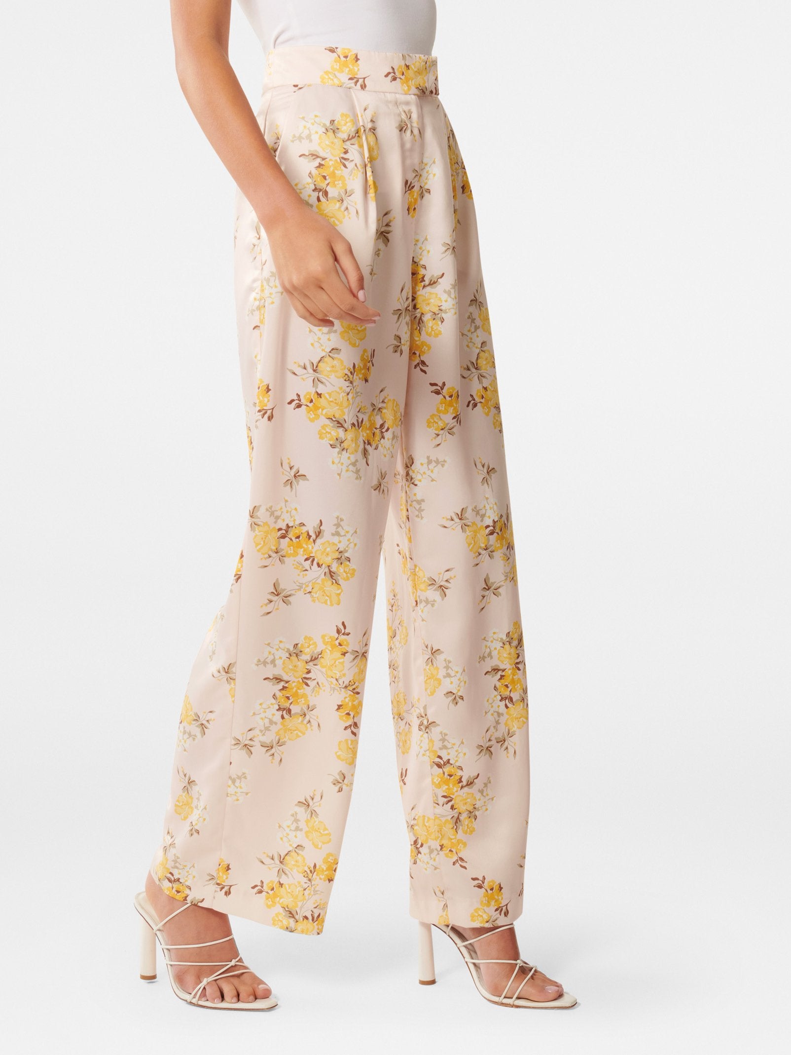 Alora Satin Wide Leg Pants