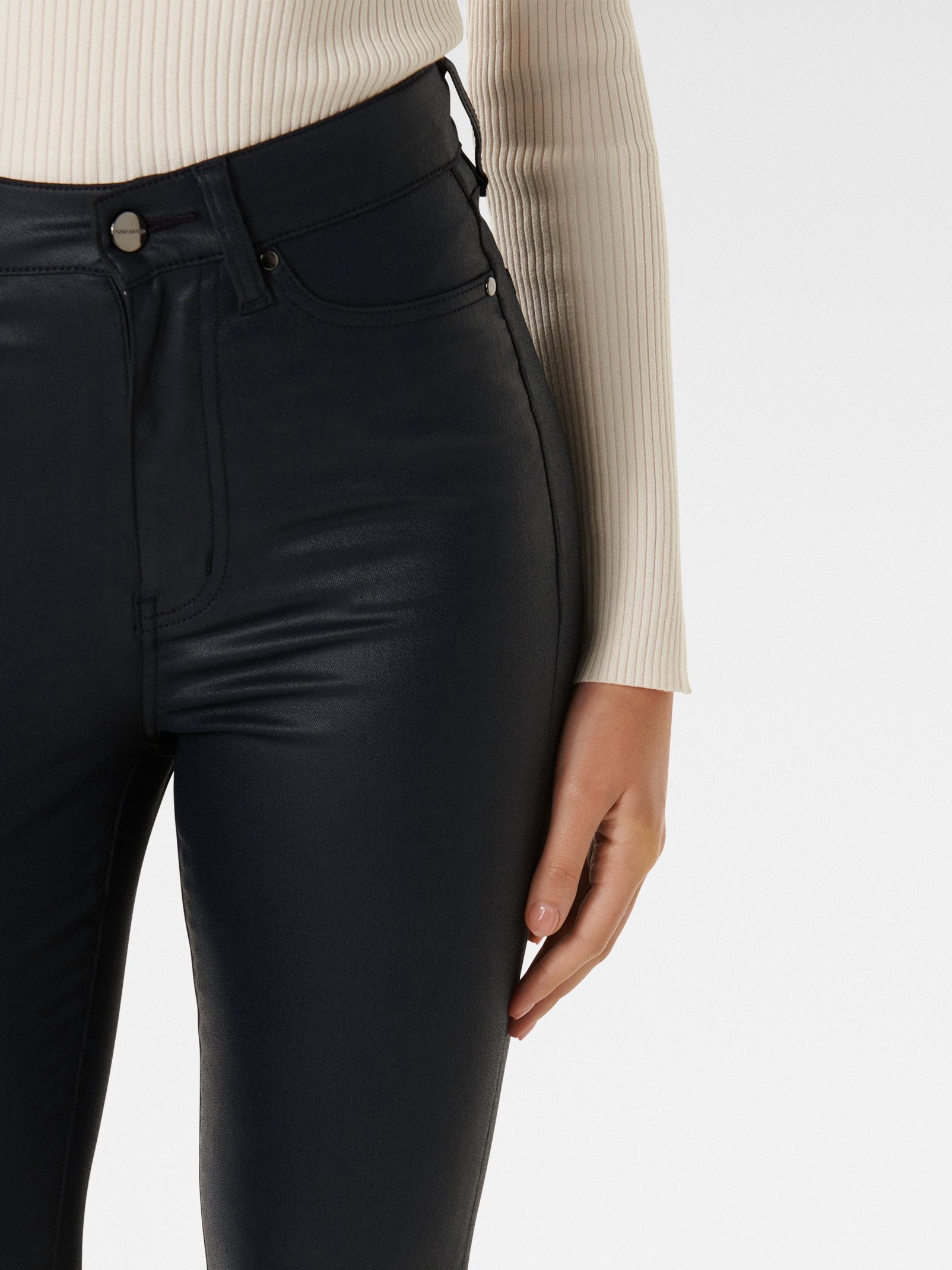 Bella Cropped High Rise Skinny Jean