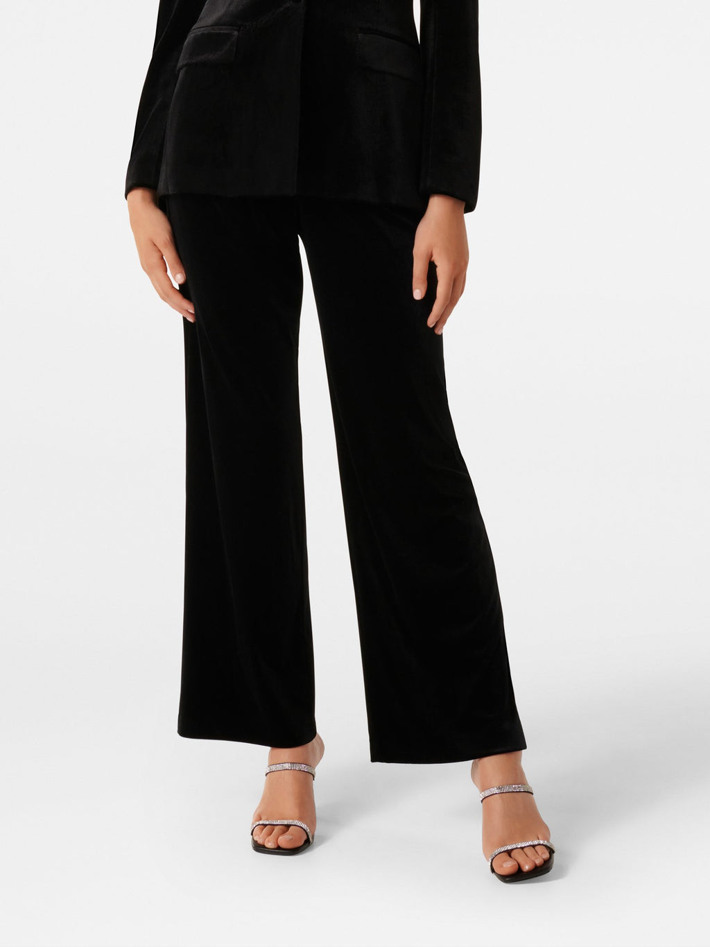 Vera Velvet Straight Leg Pant