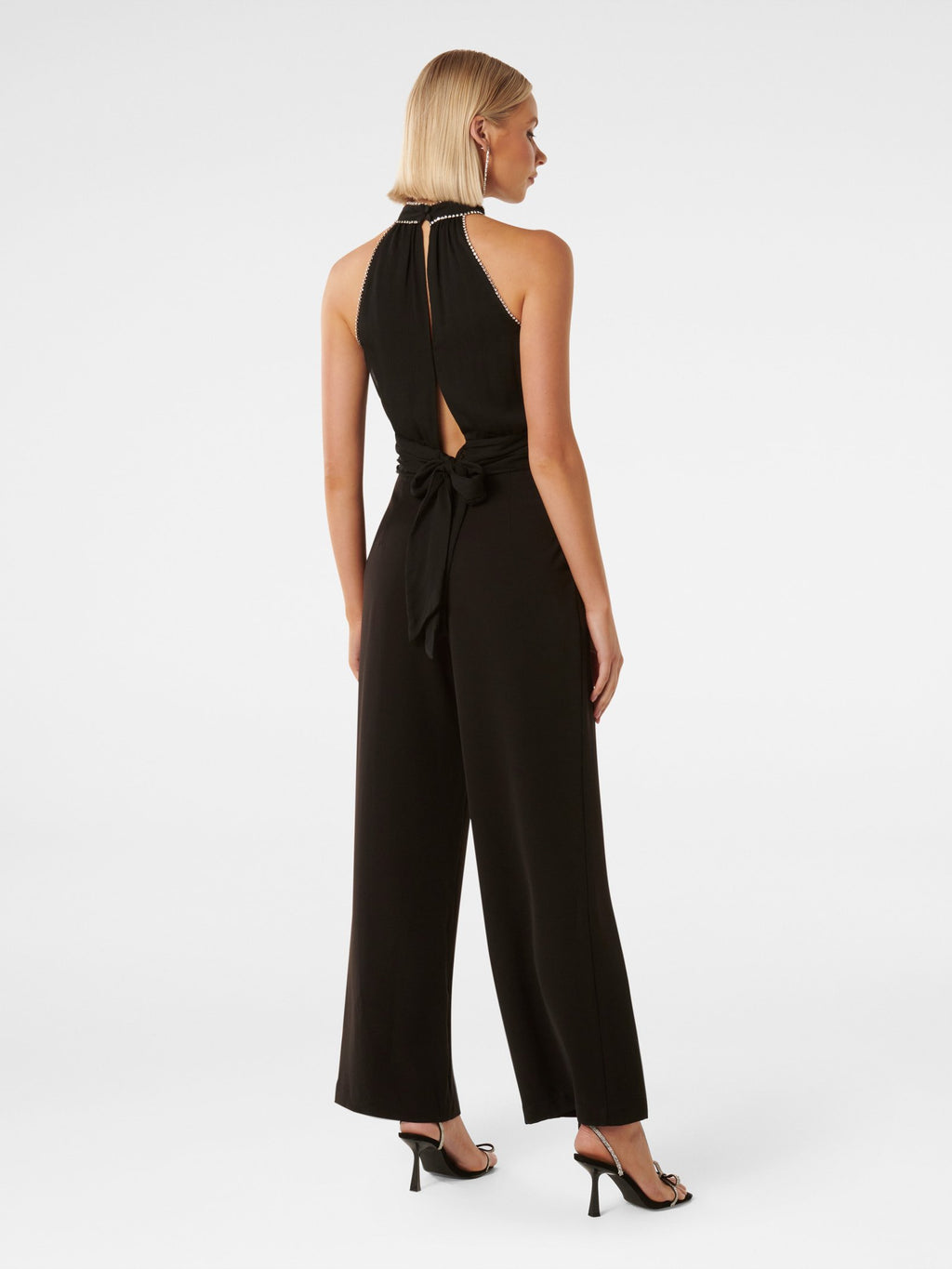 Lauren Halter Diamante Jumpsuit