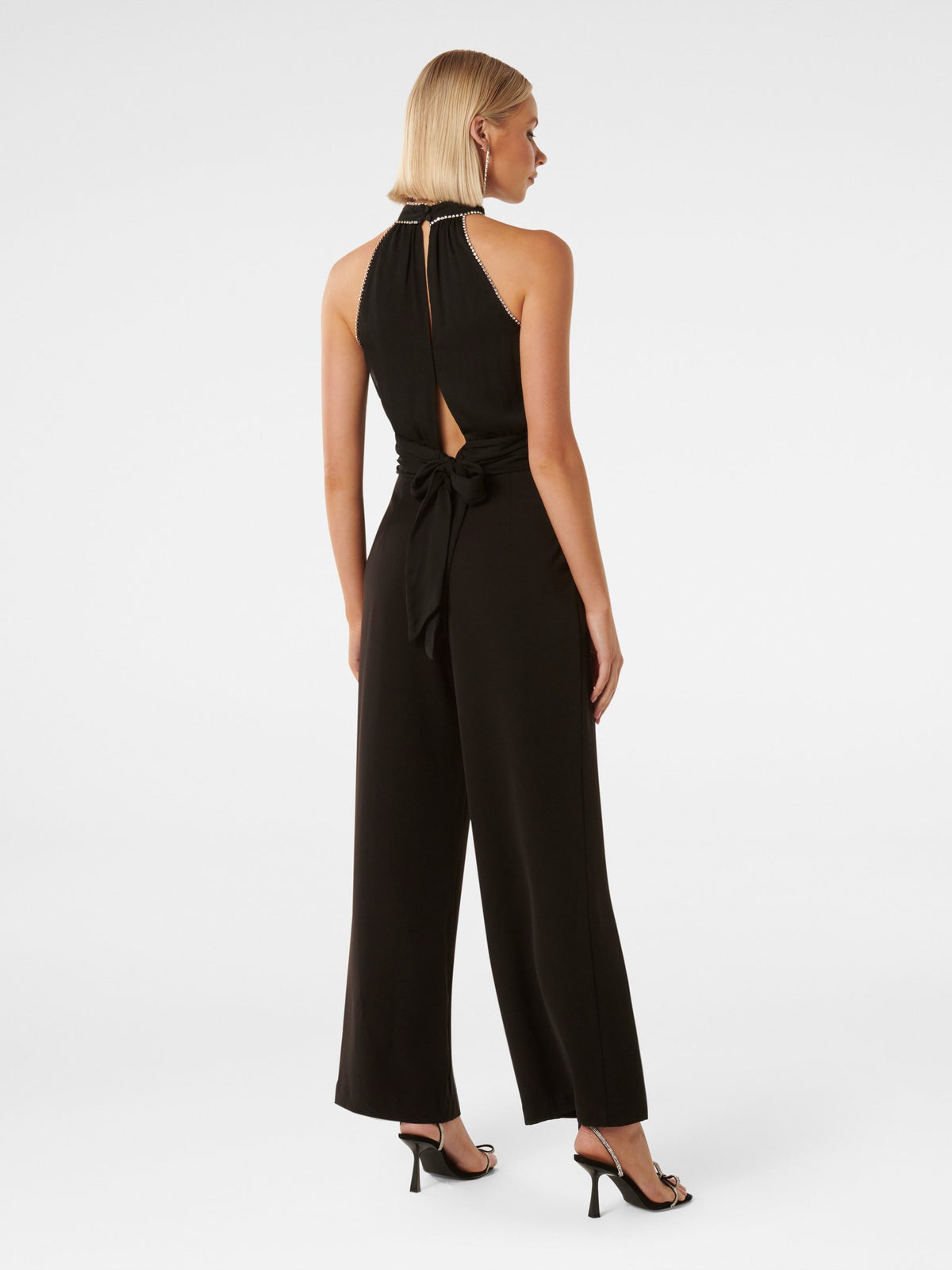 Lauren Halter Diamante Jumpsuit