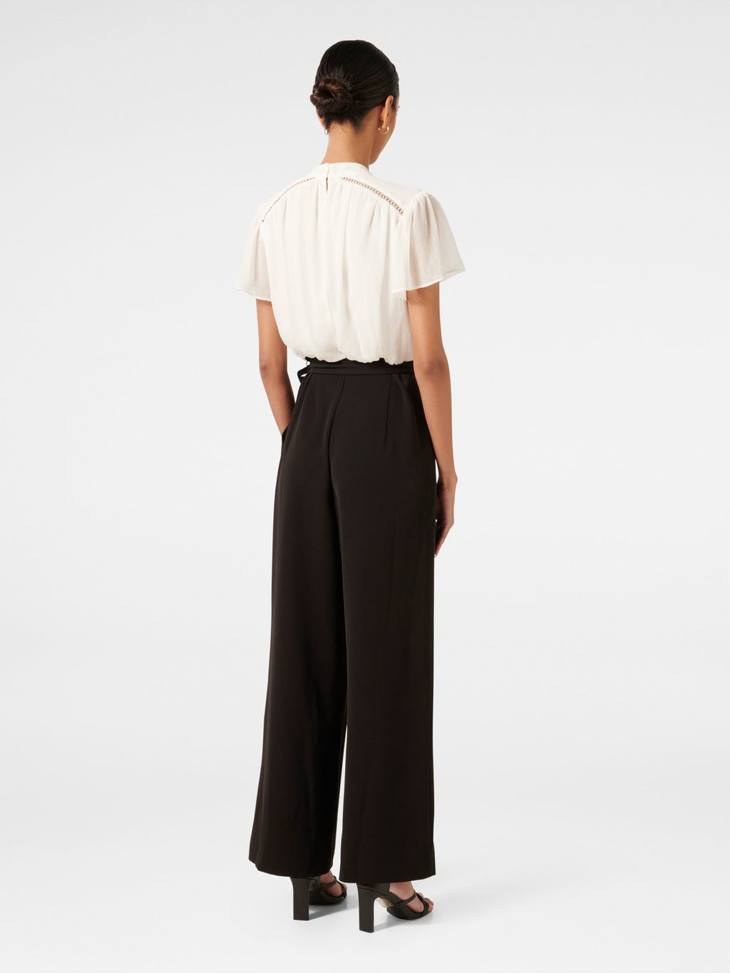 Mara Petite Flutter Jumpsuit