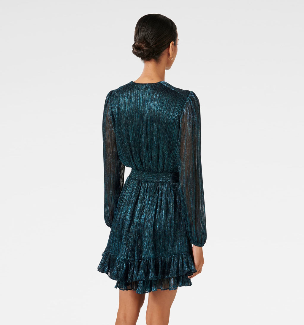 Goldie Petite Plisse Mini Dress