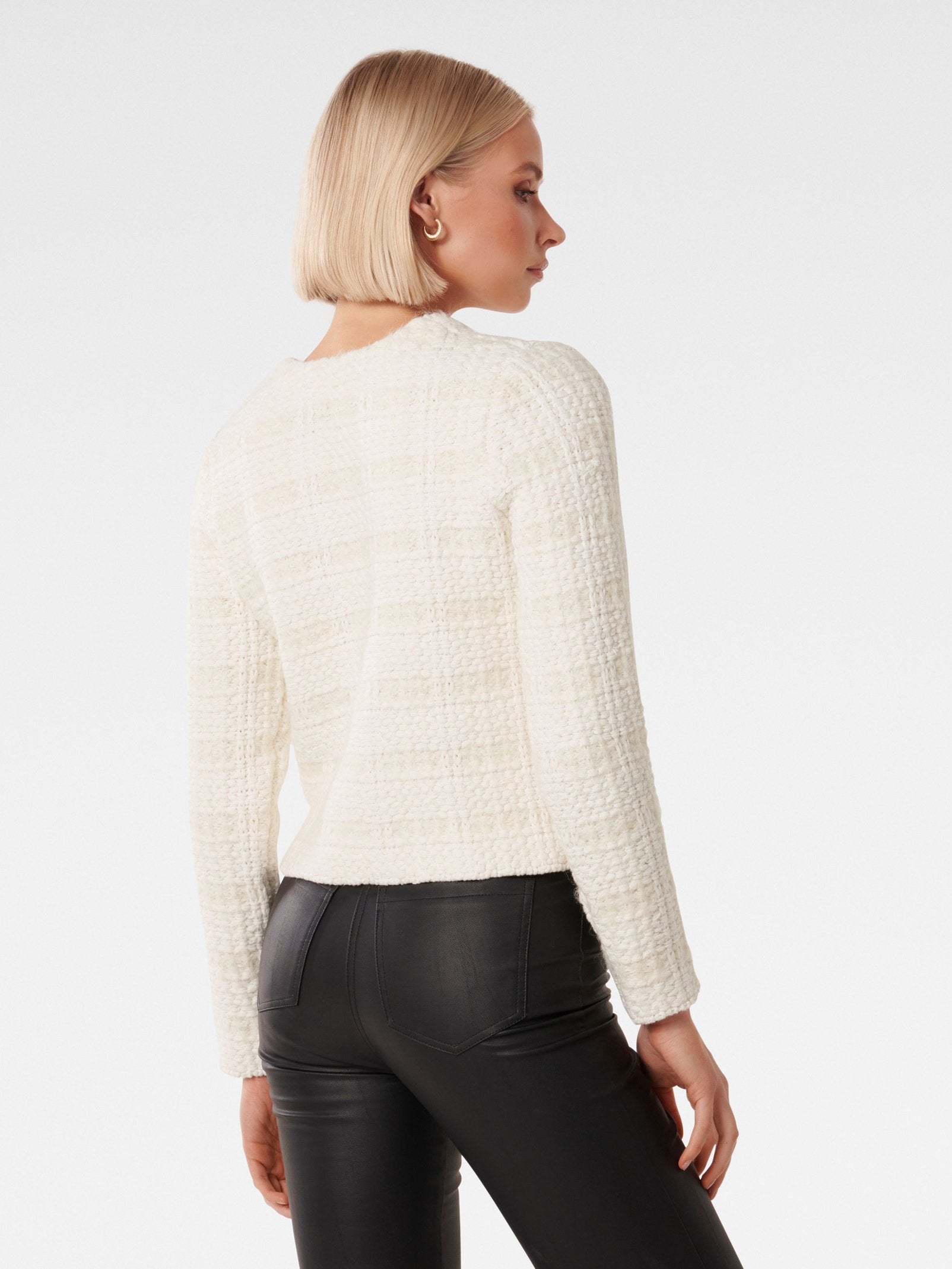 Amy Textured Knit Cardigan