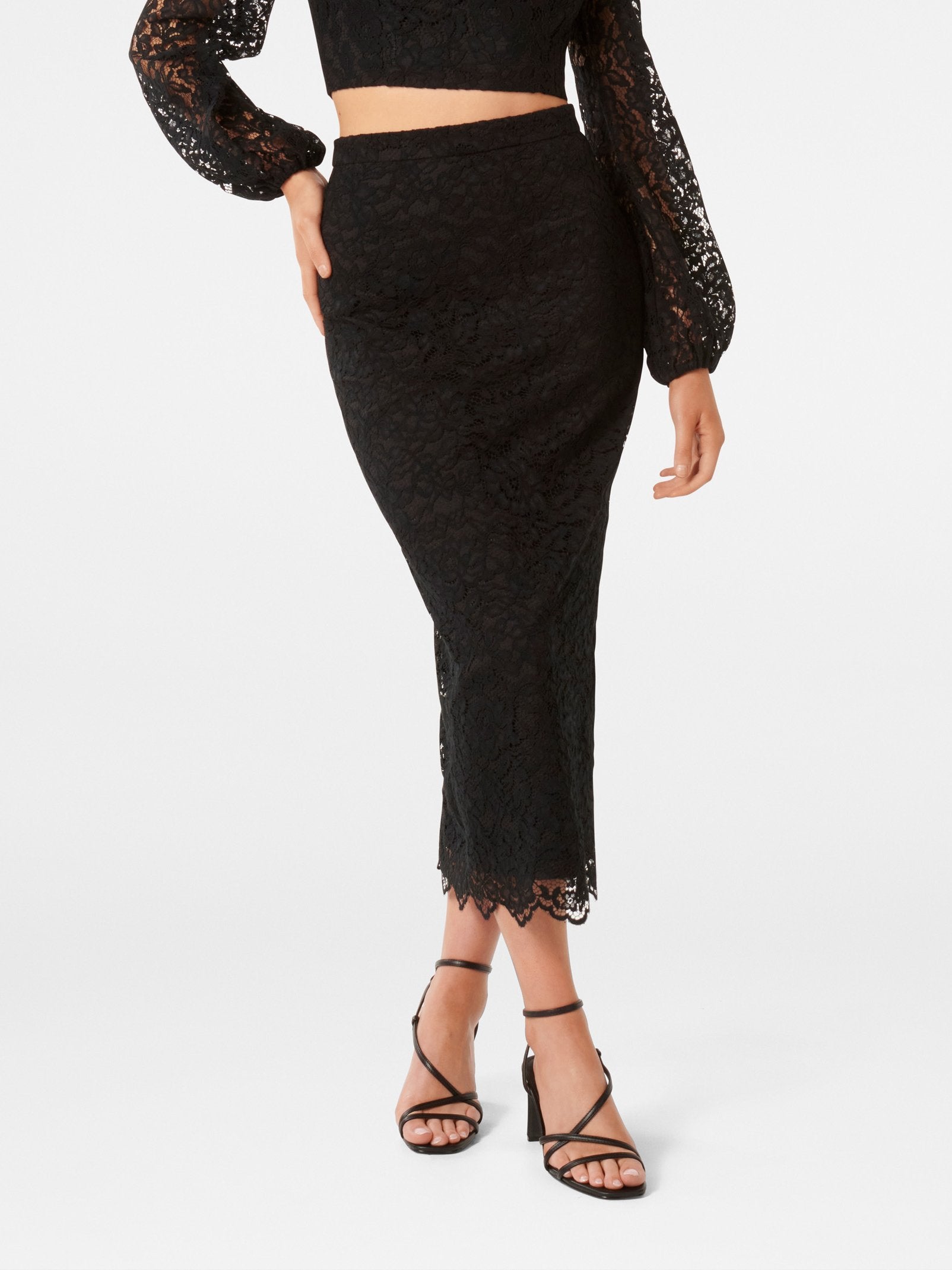 Everly Maxi Lace Skirt