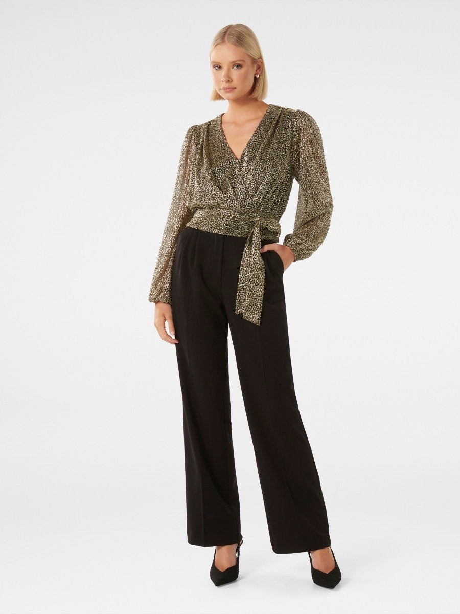 Swathi Tie Wrap Blouse
