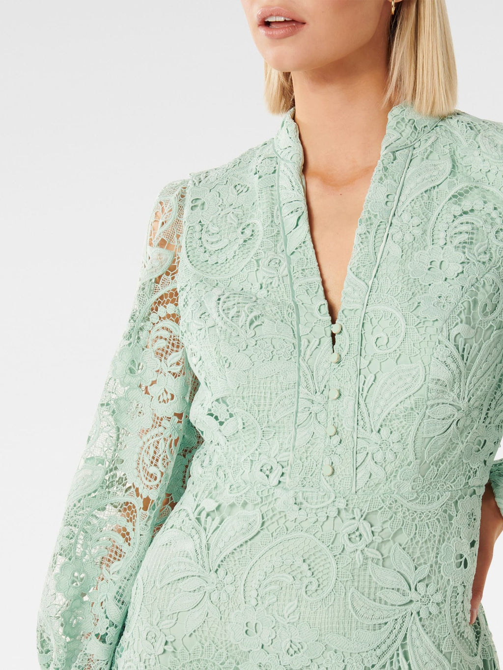  Iris Lace Mini Dress
