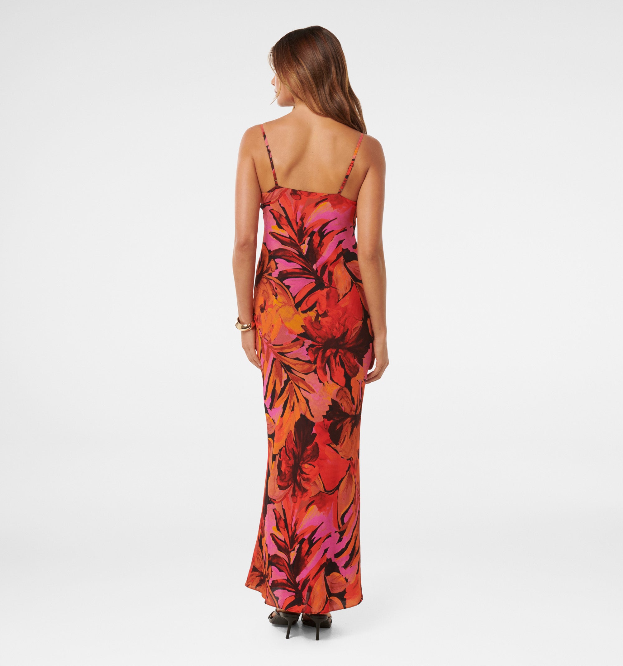Valentina Strappy Slip Maxi Dress