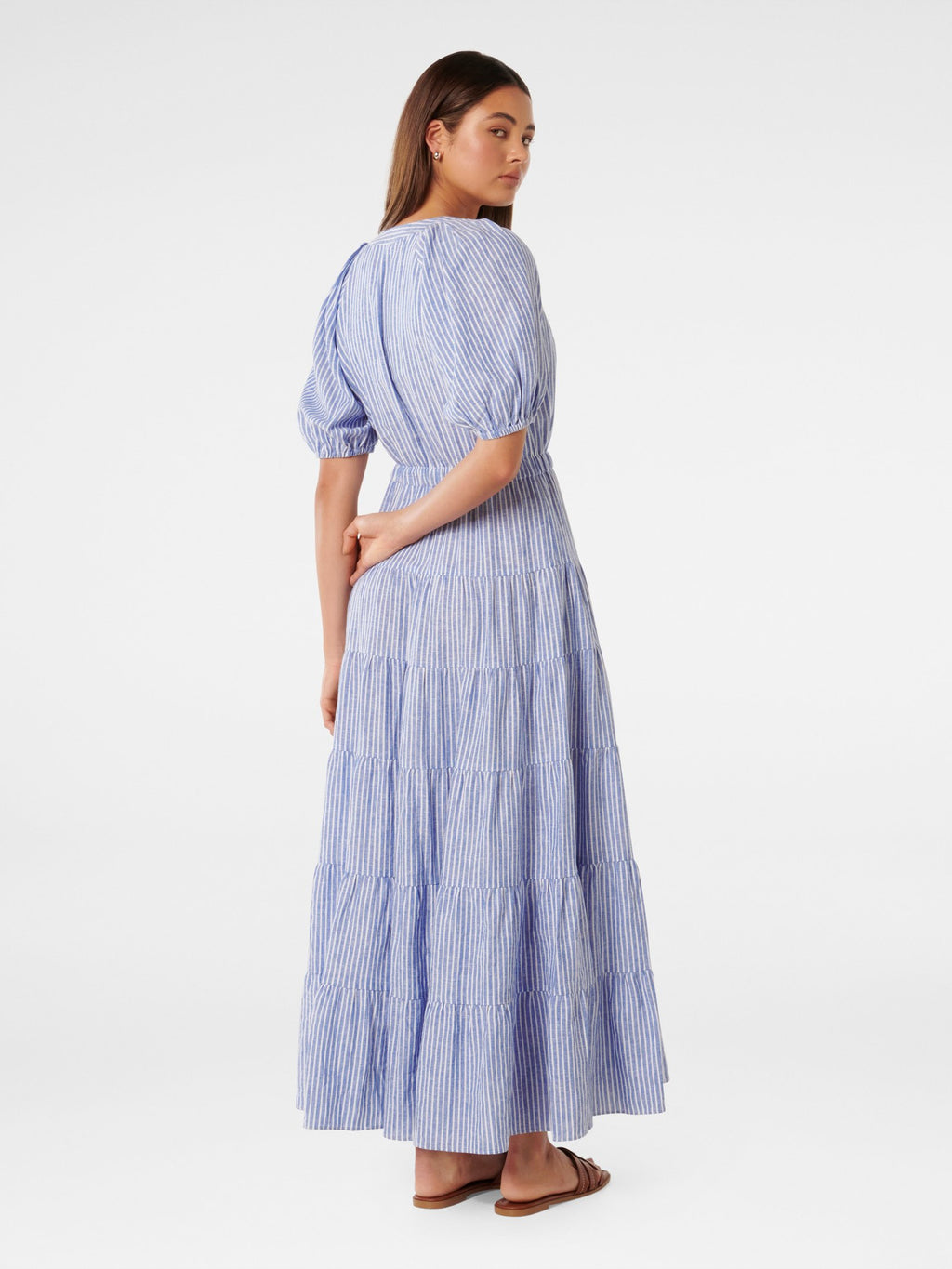  Gabbie Tiered Midi Dress