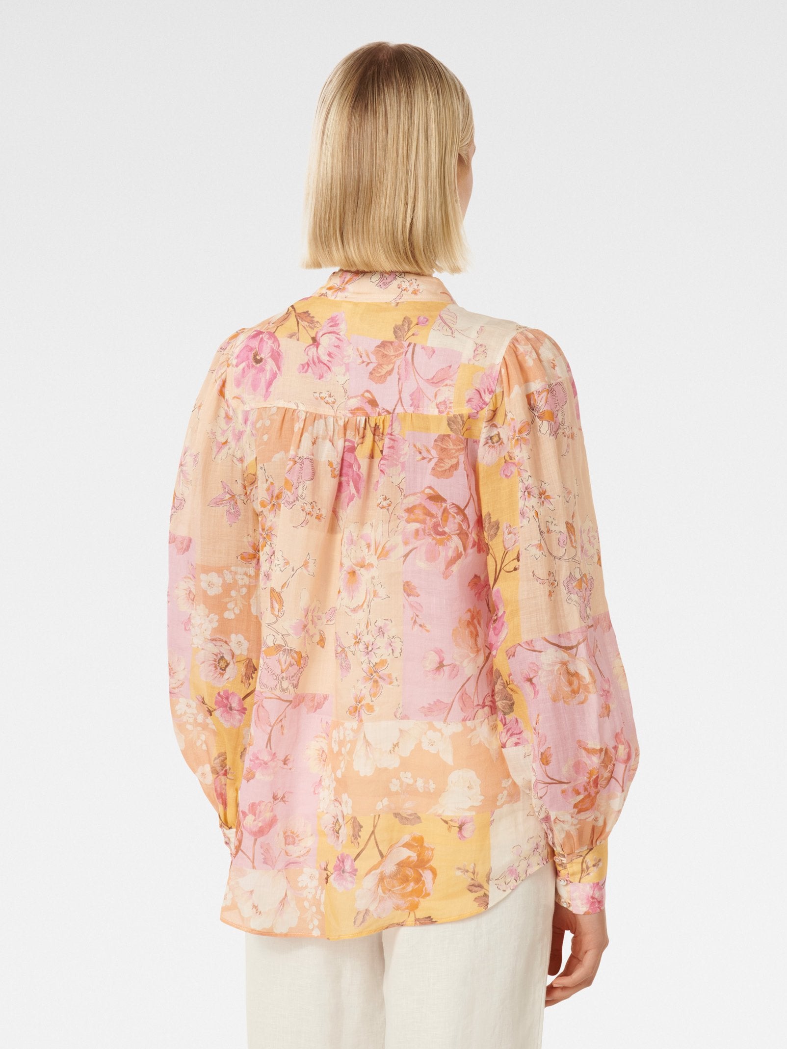  Delia Yoke Detail Blouse
