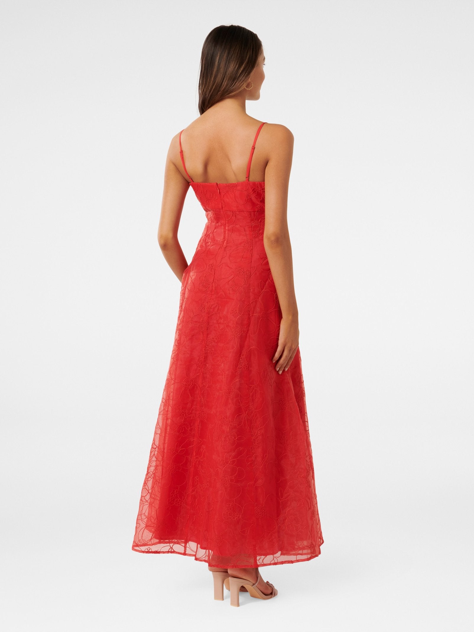  Vayda Petite Embroidered Midi Dress