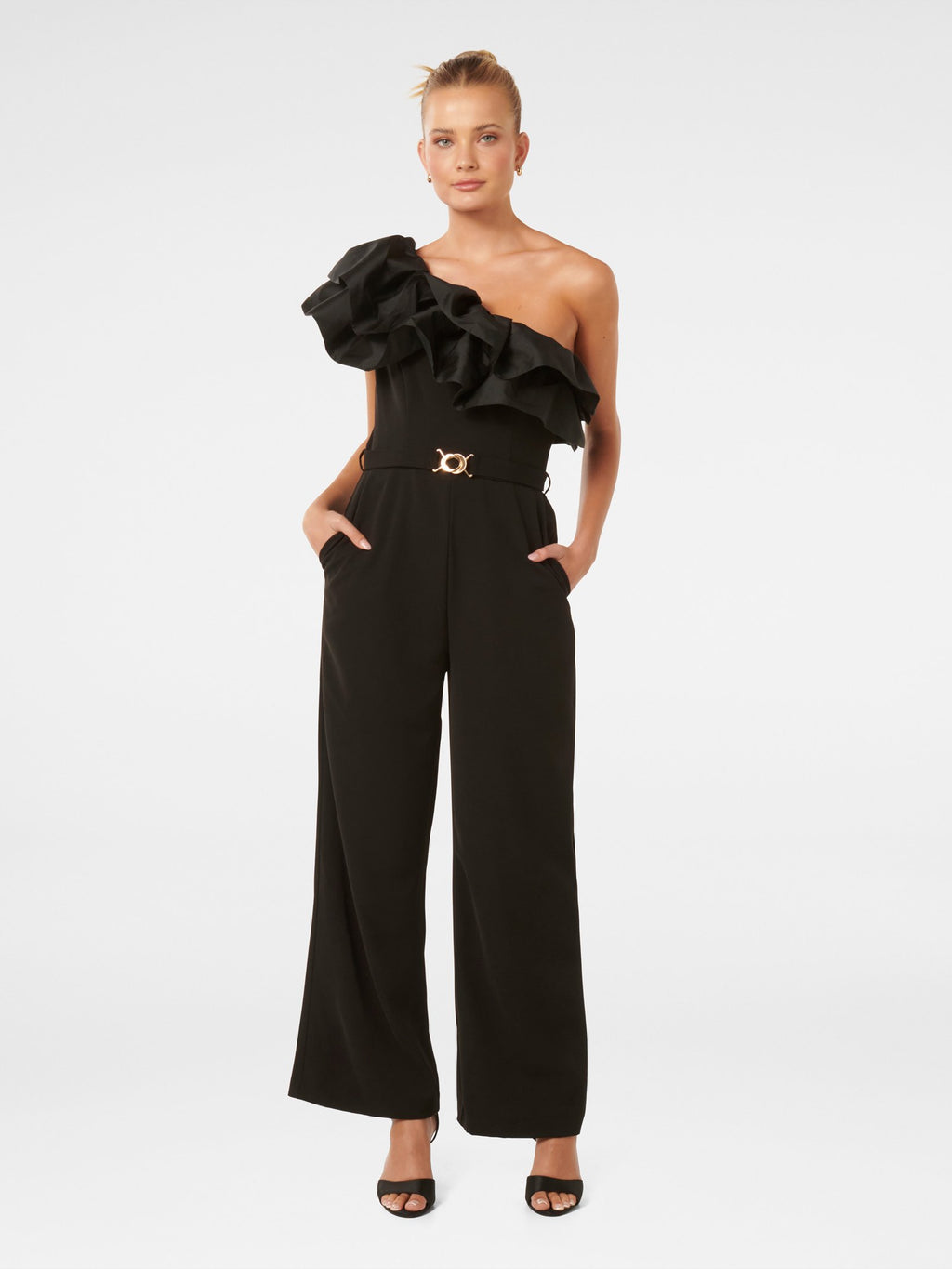 Francesca Ruffle Jumpsuit