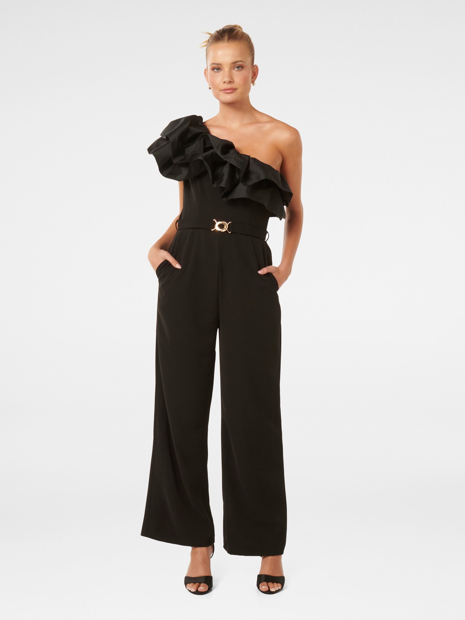 Francesca Ruffle Jumpsuit