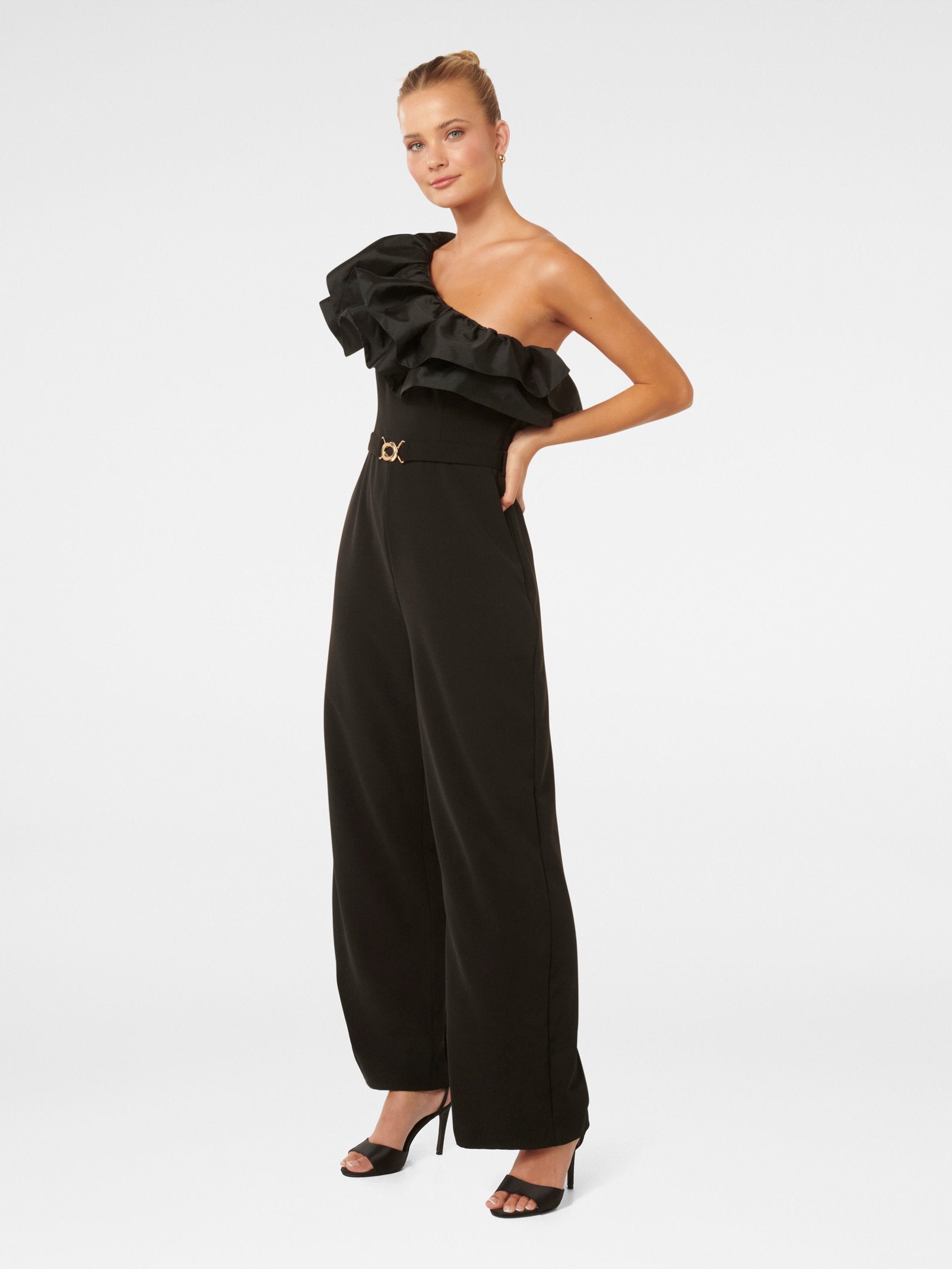  Francesca Ruffle Jumpsuit