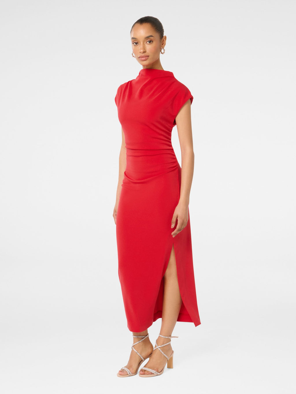  Samantha Petite Bodycon Midi Dress