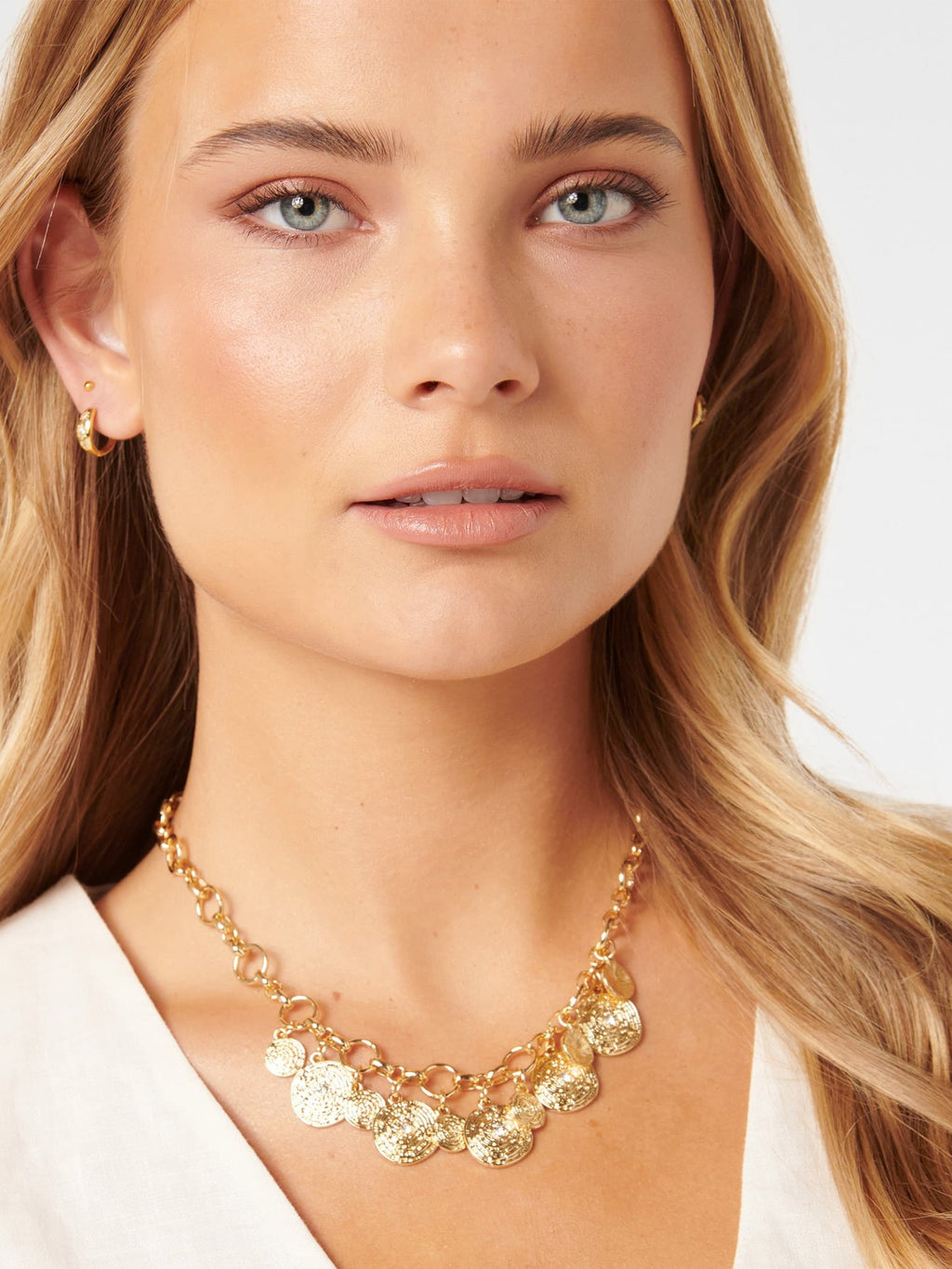  Signature Delia Disc Charms Necklace