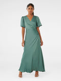 Chelsea Petite Flutter Sleeve Maxi Dress