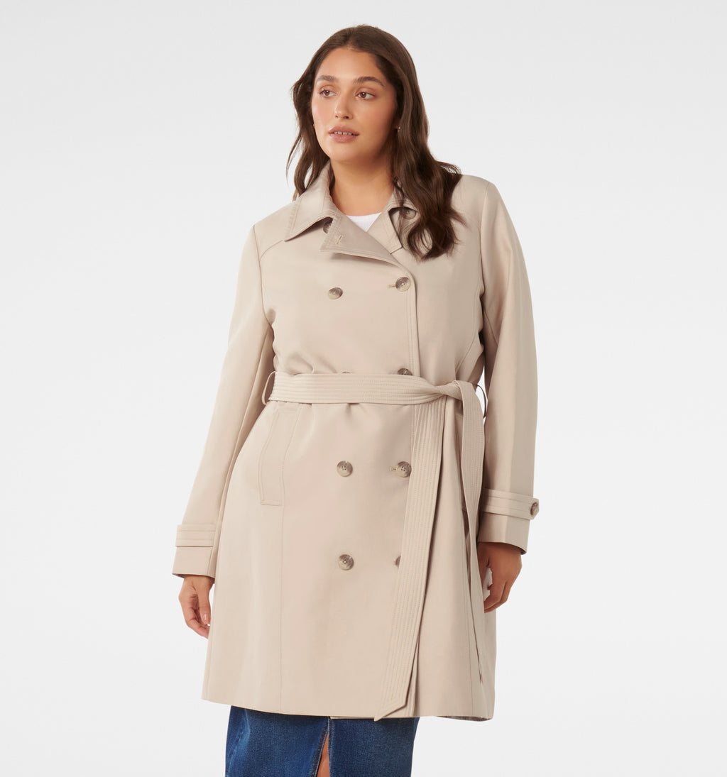 Alicia Curve Short Trench
